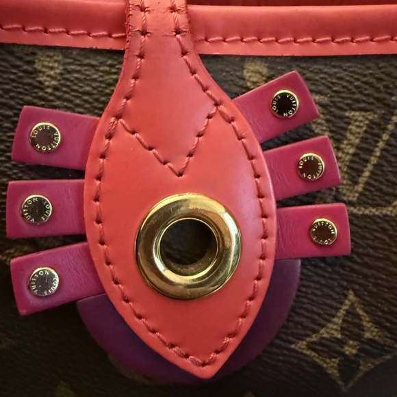 Louis Vuitton Monogram Canvas Neverfull MM Totem Flamingo Limited Tote Bag RARE! - Picture 3 of 11